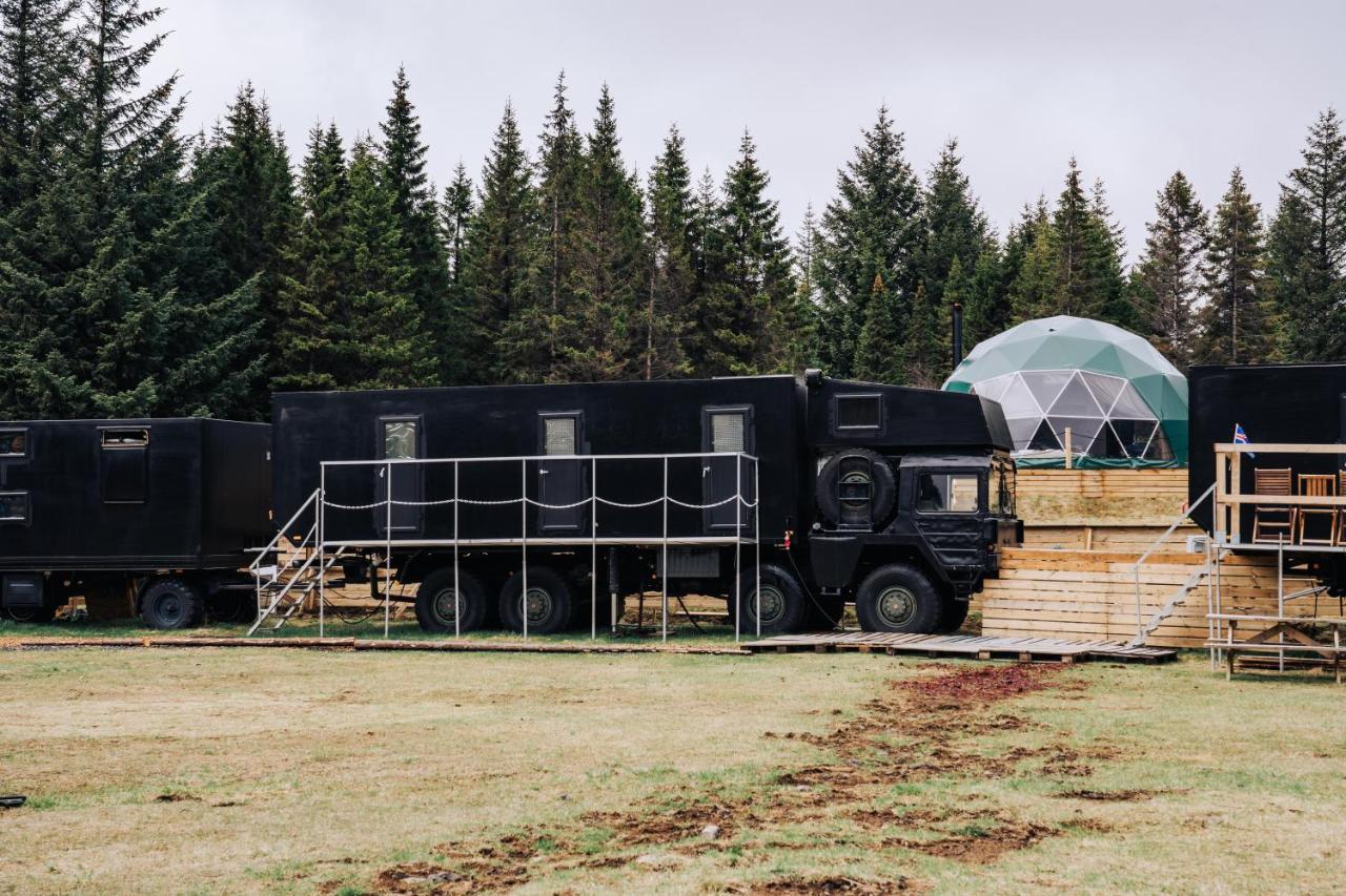 Golden Circle Truck Hotel Selfoss Esterno foto